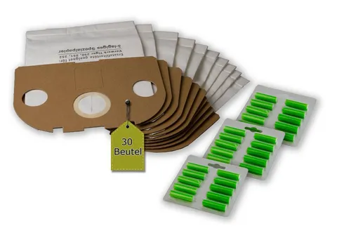 eVendix Staubsaugerbeutel passend für Vorwerk Tiger VT 250 - 252, passend für Vorwerk, 1 St., Vorwerk Tiger VT 250, 251, 252