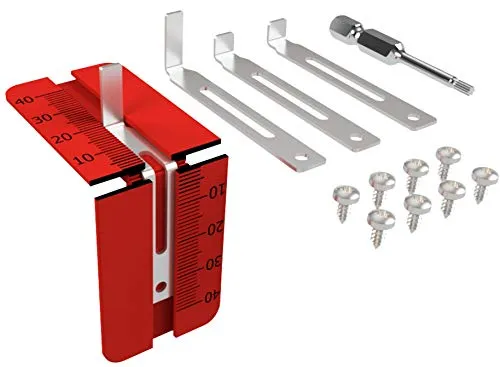 Windhager Insektenschutz Einhängefedern, Einhängewinkel, Montage für Insektenschutz Spannrahmen, Montagewinkel, Rahmen