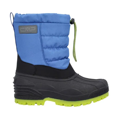 CMP Campagnolo Kids Hanki 3.0 Snow Boots River-Limegreen EU 36 - Schnürer für Kinder, ideal für kalte Tage im Schnee mit robustem High-Cut-Schnitt und TPR-Überschuh für besten Kälteschutz.