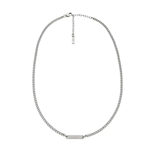 EMPORIO ARMANI Herren Halskette aus Edelstahl in schwarz von Emporio Armani