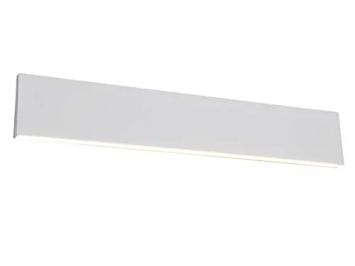Trio Leuchten LED Wandleuchte Concha 225174731 - Moderne Wandleuchte aus Metall Weiß matt mit energiesparenden 2x 9 Watt LEDs und Switch Dimmer für individuelle Helligkeitseinstellungen – ideal für stimmungsvolle Beleuchtung.