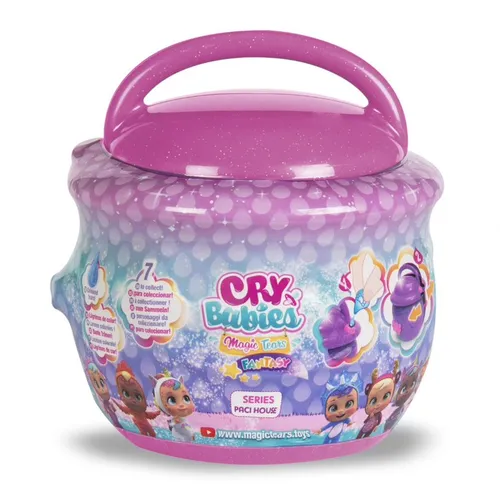 TM TOYS Cry Babies Magische Tränen Fantasy Paci Haus - dunkelrosa