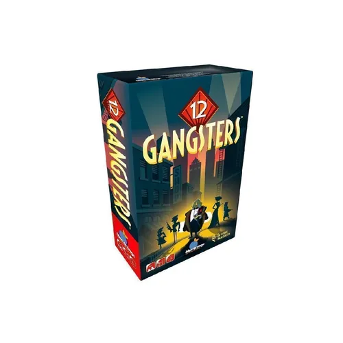 BLOD0094 - 12 Gangsters - Kartenspiel, für 3-6 Spieler, ab 8 Jahren