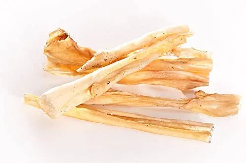 mascota vital - Kaninchenhaut für Hunde – 100% natürlich & getreidefrei – Hundesnack ohne Zusätze – Kausnack für Allergiker & Sensible Hunde – Zahnpflege & artgerechter Kauspaß