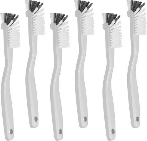 Reinigungsbürsten-Set für Küche und Bad, 6-teilig, Keramik