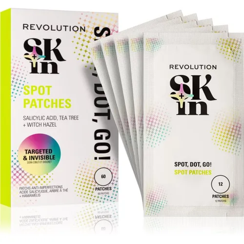 Revolution Skincare Skindividual Clearly Clarify Spot, Dot, Go! Salicylic Acid Spot Patches Pflaster für problematische Haut gegen Akne 60 St.
