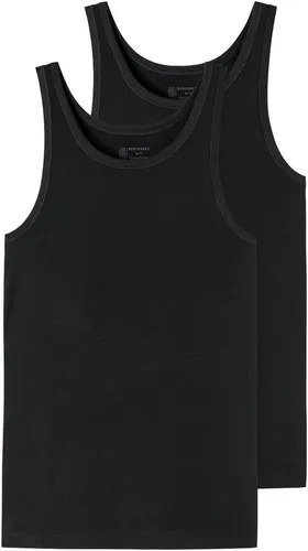 Schiesser Herren 2 Pack Unterhemd Ohne Arm von Schiesser