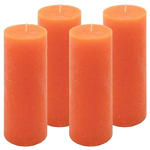 Kerzen Orange von Nexos Trading