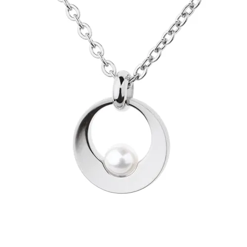 Ernstes Design Anhänger AN1021 mit Perle aus Edelstahl von Ernstes Design