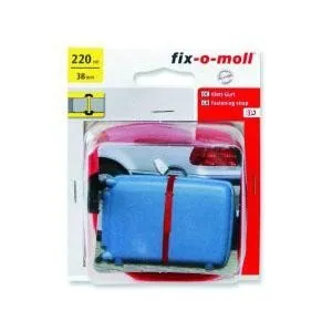 fix-o-moll Klett-Gurt Maxi XL 38 mm 220 cm rot, 3563023