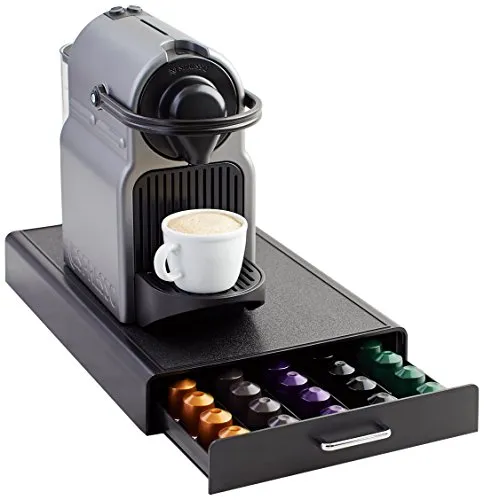 Amazon Basics Schubladenbox für Nespresso Kaffeekapseln von Amazon