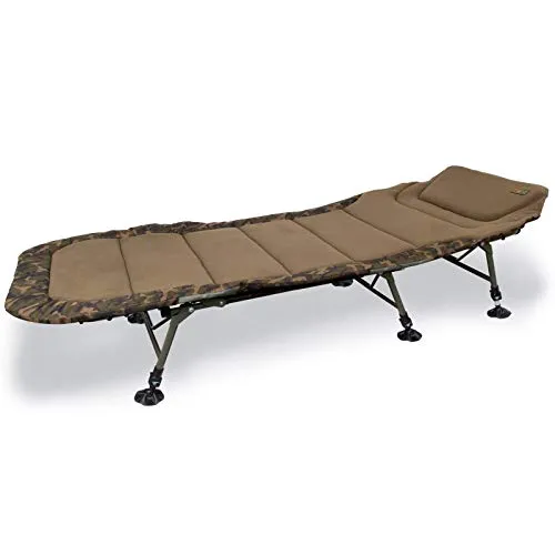 Kinderbett R2 Camo Bedchair Fox - Robustes Kinderbett im Camouflage-Design, ideal für kleine Abenteurer, die gerne fischen und die Natur erkunden.