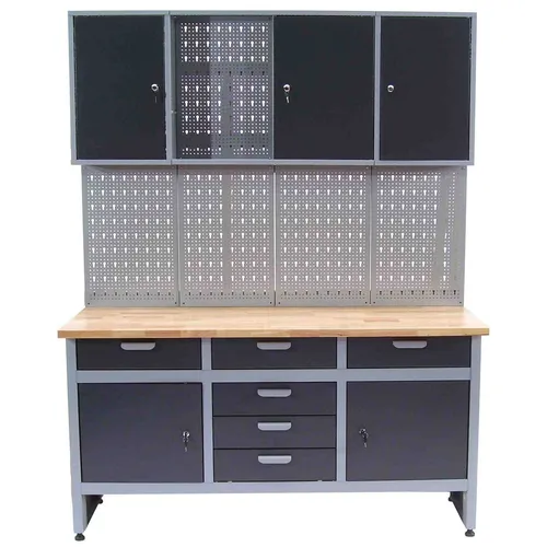 Apex Werkstatt-Set Werkstatt Combi-Set Werkbank 06277 + Werkzeugwand 06278, (1-tlg)