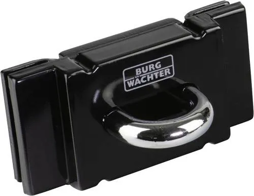 Burg Wächter SA 1180 SB Sicherheitsanker Schwarz - Motorradschlösser - massiver Sicherheitsanker aus gehärtetem Stahl, schützt E-Bikes und Gartenmöbel vor Diebstahl, einfach zu montieren und kombinierbar für optimalen Schutz.