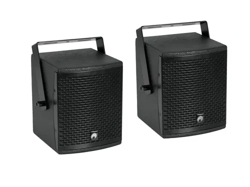 OMNITRONIC MOLLY-6 Top schwarz 2x - Passiver PA-Lautsprecher, ideal für professionelle Beschallung mit kraftvollem Klang und robustem Design.
