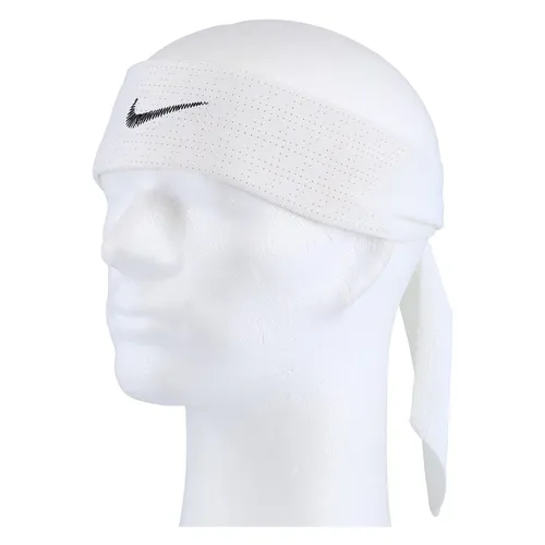 Nike Stirnband Dri Fit Terry 2022 weiss/schwarz - 1 Stück in weiß von Nike