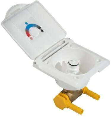 Produktbild Lilie Externer Duschanschluss, 10mm, weiß