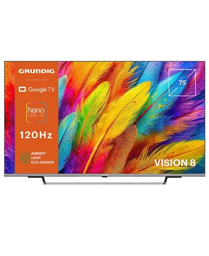 Grundig Fernseher 75 Zoll Silber mit Dolby Atmos in silber von Grundig