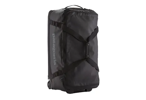 Patagonia Black Hole Wheeled Duffel 70L - Expeditionstasche aus 100% Recyclingmaterial, umweltfreundlich und strapazierfähig, ideal als Bordgepäck für Abenteurer.