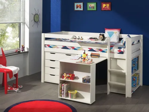 Vipack Furniture Spielbett 3 Pino, weiß
