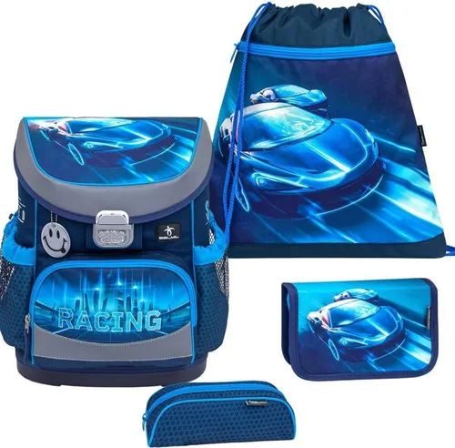 Belmil Mini-Fit ergonomisches Schulranzen-Set 4-teilig 