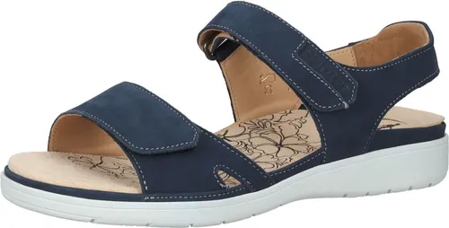 Ganter Sandalen Nubukleder Gina - Bequeme Damensandale mit herausnehmbarem Korkfußbett und verstellbaren Klettverschlüssen. Hochwertiges Nubukleder und dämpfende Sohle sorgen für optimalen Tragekomfort.