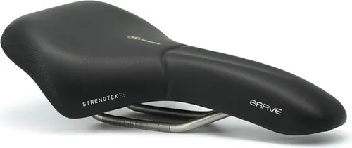 Selle Royal Sattel Brave Athletic Unisex, 270 x 163 mm, schwarz - Der Selle Royal Brave Athletic ist ein komfortabler Sattel für sportliche Radfahrer. Ergonomisches Design und langlebige Materialien sorgen für angenehme Fahrten, ideal für Stadt und Touren.