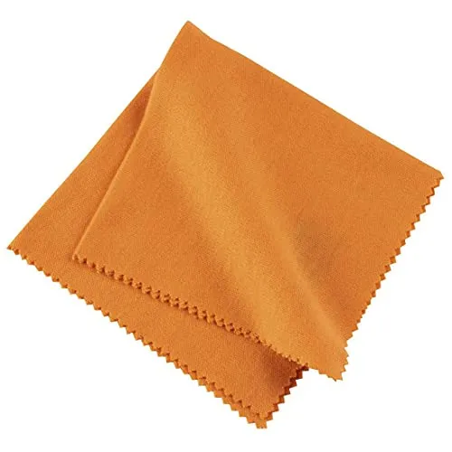Hama Antistatisches Reinigungstuch (Brillenputztuch oder zur Reinigung von Kamera, Objektiv, Filter, Display von Handy und Tablet, Schallplatten, Negative, Dias, Fernglas, Antistatiktuch 23 x 25 cm)