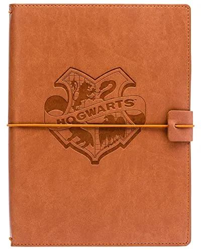Harry Potter: Welcome To Hogwarts Traveler's Notebook Set - Buchhülle für Fans, inklusive einzigartiger Designs und hochwertiger Verarbeitung für kreative Notizen und Erinnerungen.