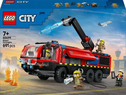 City Flughafenlöschfahrzeug, Konstruktionsspielzeug 60499 von LEGO