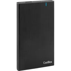 Externe Box CoolBox COO-SCA2540-UA Schwarz 2,5