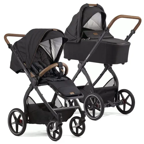 Gesslein FX4 Swing 2in1 Kinderwagen-Set mit Babywanne Panorama Lyx 653653 - Vielseitiger 2in1 Kinderwagen mit hochwertiger Babywanne, ideal für Ausflüge. Sicher und komfortabel für Ihr Kind.