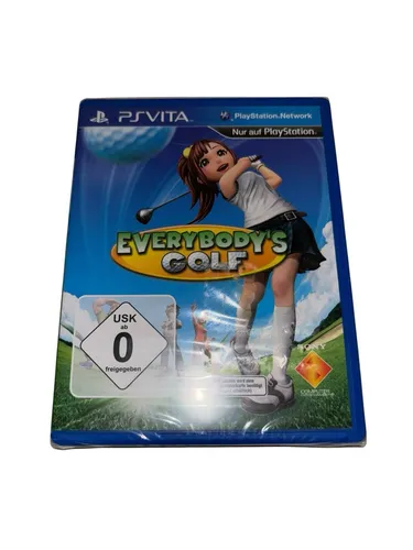 Everybodys Golf für Sony PSV - Multiplayer Golf-Spaß - Sport- und Simulationsspiel für die Sony Playstation Vita mit Online-Spielbarkeit und deutscher Sprachausgabe. Ideal für Golf-Fans und Multiplayer-Abenteuer!