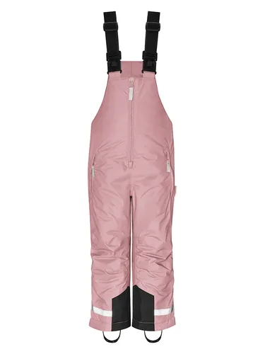 Playshoes Schnee-Hose Unisex Kinder, Rosa, 152 - Schneehose für Jungen, warm wattiert und wasserdicht mit 5000mm Wassersäule. Ausgestattet mit Gummis an den Fußenden und reflektierenden Elementen für Sicherheit im Schnee.