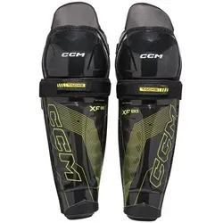 CCM Tacks XF80 Junior Hockey Knieschützer (13 Zoll) - Eishockey-Beinschützer mit anatomischem Design für maximalen Schutz und Komfort. Ideal für junge Spieler, die sich auf die heftigsten Stöße vorbereiten möchten.