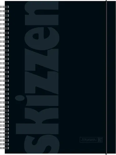 BRUNNEN 104749490 Skizzenbuch A4 48Bl.