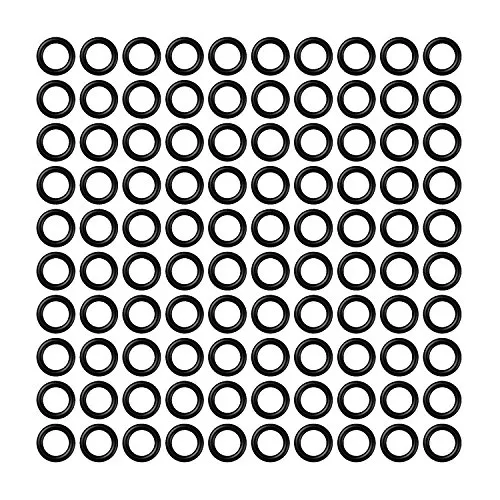 CyeeLife Dart Gummiringe 100 Stück,Dartpfeile Zubehör,Gummiringe zur besseren Befestigung der Darts Schäfte am Barrel