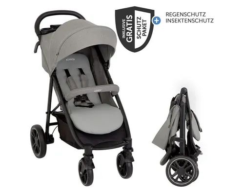 Graco Eezefold DLX Kinder-Buggy - Kompakter Reisebegleiter mit Einhand-Faltmechanismus - Der Graco Eezefold DLX Buggy vereint Komfort und Flexibilität für Eltern. Mit dem praktischen Einhand-Faltmechanismus lässt er sich blitzschnell verstauen und ist ideal für unterwegs. Die verstellbare Rückenlehne sorgt für entspannten Fahrkomfort.