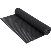ECD Germany PVC Sichtschutzmatte 140x300cm Anthrazit – Robuster Sichtschutzzaun - Hochwertiger PVC-Sichtschutzzaun in Anthrazit, blickdicht und witterungsbeständig. Ideal für Garten und Terrasse, schützt vor neugierigen Blicken und ist pflegeleicht.