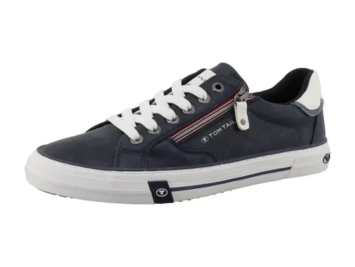 TOM TAILOR Sneaker blau 41 EU - Stylische Sneaker in Blau, Größe 41, mit 2,5 cm Absatzhöhe. Ideal für lässige Outfits und bequemes Tragen im Alltag.