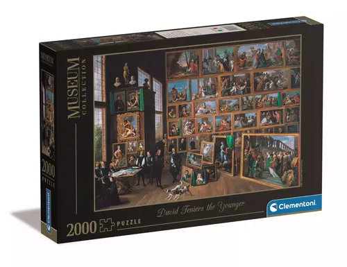 Puzzle 2000 elementów. Museum. Archduke Leopold Wilhelm Clementoni 8005125325764