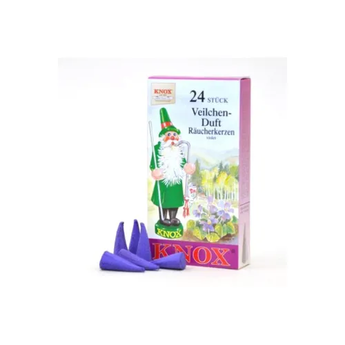 - Räucherkerzen - Veilchen 24 Stk., Kegel 013150