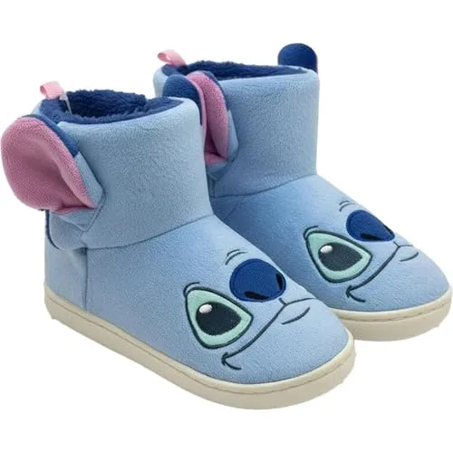 CERDÁ LIFE'S LITTLE MOMENTS Stitch Hausschuhe 26/27 EU - Bequeme und rutschfeste Hausschuhe mit Stitch-Design für Kinder. Weiches Futter sorgt für warme Füße, während die rutschfeste Sohle Sicherheit beim Spielen bietet.