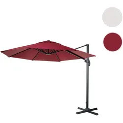 Mendler Gastronomie-Ampelschirm HWC-A96, 4m rund von Mendler