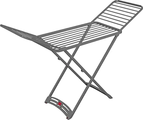 5five - 20 m grafit Gimi Trockengestell - Wäscheleinen, platzsparend und ideal für den Innen- und Außenbereich mit robustem Design