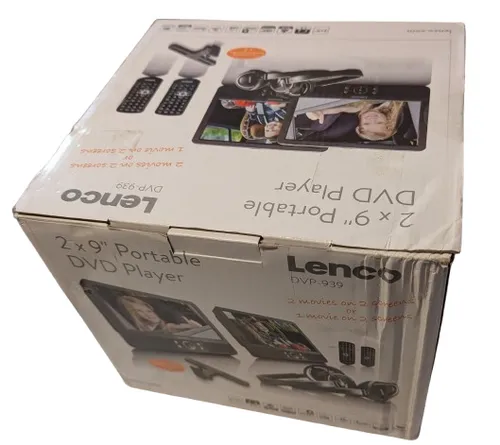 Lenco DVP-939 - Tragbarer 2x9