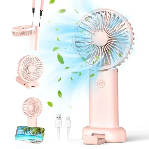 Handventilator 5-in-1 in pink von Namouk