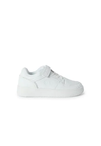 Champion Rebound 2.0 Low B Ps Sneakers, Weiß Ww009, 28.5 EU - Sneaker mit Klettverschluss für einfaches An- und Ausziehen, ideal für aktive Kinder und Alltag.