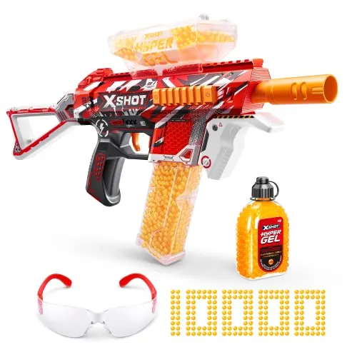 X-Shot Hyper Blaster Trace Fire mit 10.000 Kugeln