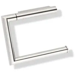 HEWI System 162 Toilettenpapierhalter - Verchromt - Toilettenpapierhalter aus hochwertigem Metall, U-förmig und klappbar, ideal für moderne Badezimmer. Verdeckte Befestigung und korrosionsfreies Material sorgen für eine langlebige Nutzung.